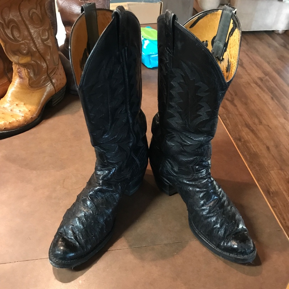 crafted full real quail ostrich leather 10.5